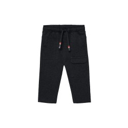 панталони,детски,панталони,boboli,knit,pants,vigore,anthracite,(black)
