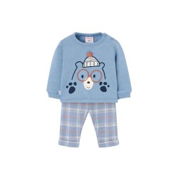 детски,екипи,детски,облекла,за,момчета,boboli,knit,set,haze,(blue)