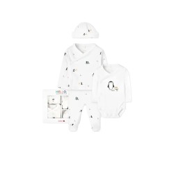 детски,екипи,детски,облекла,за,момчета,boboli,knit,set,penguin,print,(white)