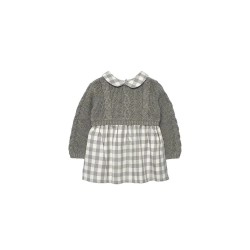 блуза,детски,поли,и,рокли,boboli,knitwear,combined,dress,grey,vigore,1,(grey)