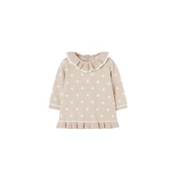 блуза,детски,поли,и,рокли,boboli,knitwear,dress,beige