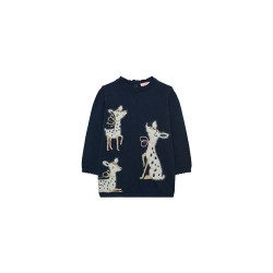 блуза,детски,поли,и,рокли,boboli,knitwear,dress,marine,2,(blue)