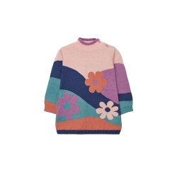 блуза,детски,поли,и,рокли,boboli,knitwear,dress,petal,(multicolor)