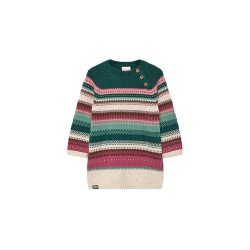 блуза,детски,поли,и,рокли,boboli,knitwear,striped,dress,fir,(multicolor)