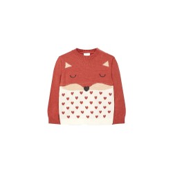 блуза,детски,блузи,boboli,knitwear,sweater,boiler,(red)