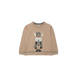 блуза,детски,блузи,boboli,knitwear,sweater,camel,(beige)