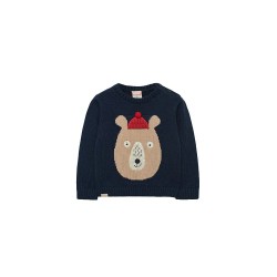 блуза,детски,блузи,boboli,knitwear,sweater,marine,(blue)