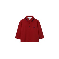 детски,блузи,с,яка,boboli,pique,long,sleeve,polo,scarlet,(red)