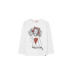 тениска,детски,тениски,boboli,stretch,knit,long,sleeve,t,shirt,chemical,white,(white)