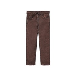 панталони,детски,панталони,boboli,twill,pants,copper,(brown)