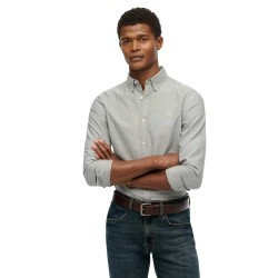 риза,с,дълъг,ръкав,мъжки,ризи,superdry,classic,oxford,long,sleeve,shirt,ice,green,chambray