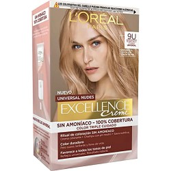 хигиена,коса,l´oreal,paris,excellence,nudes,9u,very,light,blonde,hair,dyes,5,units,clear