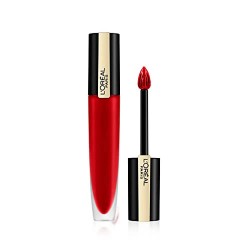 специфични,козметични,продукти,l´oreal,paris,rouge,signature,liquid,134,empowered,7ml,lipstick,red