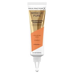 ексфолианти,max,factor,miracle,pure,skin,improving,24h,hydration,spf30,82,deep,bronze,30ml,foundation