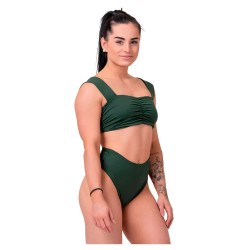 дамски,бански,костюми,nebbia,miami,retro,bikini,top,dark,green,(green)