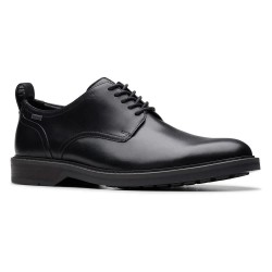 Обувки Clarks shoes Aldwin Lace GTX shoes - Black (Black Leather) обувки,мъжки,обувки,clarks,shoes,aldwin,lace,gtx,shoes,black,(black,leather)