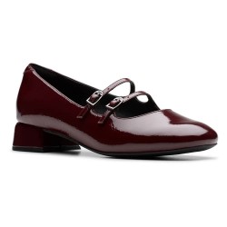 Обувки Clarks shoes Daiss 30 mary jane - Brown (Burgundy Patent) обувки,дамски,обувки,clarks,shoes,daiss,30,mary,jane,brown,(burgundy,patent)