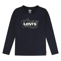 тениска,детски,тениски,levi´s,®,batwing,fill,long,sleeve,t,shirt,jet,black,(black)