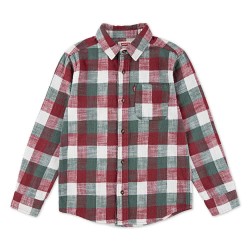 карирана,риза,детски,ризи,levi´s,®,buffalo,check,flannel,long,sleeve,shirt,red,pear,(multicolor)
