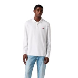Levi´s ® 0012D long sleeve polo - White (Bright White) дамски,блузи,с,яка,мъжки,блузи,с,яка,levi´s,®,0012d,long,sleeve,polo,white,(bright,white)