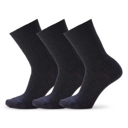 Чорапи Smartwool Everyday Cable crew socks 3 units - Deep Navy Heather чорапи,дамски,чорапи,smartwool,everyday,cable,crew,socks,3,units,deep,navy,heather