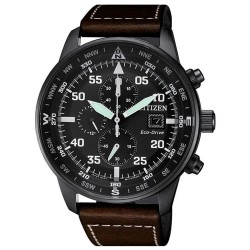 часовник,часовници,citizen,ca0695,17e,watch,brown,(brown,leather,black)