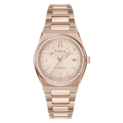 Часовник Furla WW00012002L3 woman watch - Golden (Pink / Pink) часовник,часовници,furla,ww00012002l3,woman,watch,golden,(pink,pink)