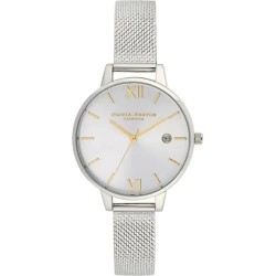 часовник,часовници,olivia,burton,ob16de02,watch,silver,(grey,grey)