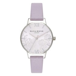 часовник,часовници,olivia,burton,ob16mv76,watch,purple,(purple,leather,grey)