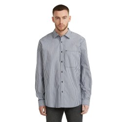 Риза с дълъг ръкав G-Star 1 Pocket Regular long sleeve shirt - Grey (Salute Micro Stripe) риза,с,дълъг,ръкав,мъжки,ризи,g,star,1,pocket,regular,long,sleeve,shirt,grey,(salute,micro,stripe)