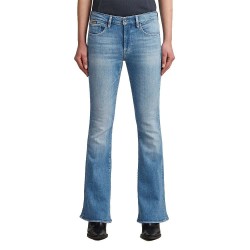 дънки,дамски,панталони,g,star,3301,flare,jeans,blue,(sun,faded,lake)