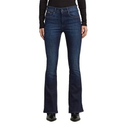 дънки,дамски,панталони,g,star,3301,flare,jeans,blue,(worn,in,new,moon)