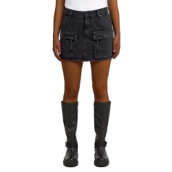 Пола G-Star Cargo short skirt - Black (Worn In Black Obsidian) пола,дамски,поли,и,рокли,g,star,cargo,short,skirt,black,(worn,in,black,obsidian)