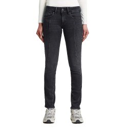 дънки,дамски,панталони,g,star,contor,3d,slim,jeans,black,(worn,in,zinc)