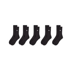 чорапи,мъжки,чорапи,дамски,чорапи,g,star,kiln,socks,5,pairs,black,(black)