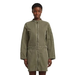 рокля,дамски,поли,и,рокли,g,star,moto,mini,long,sleeve,dress,green,(turf,gd)