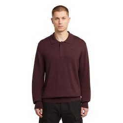 G-Star Premium Core Dunda long sleeve polo - Purple (Maroon) мъжки,блузи,с,яка,g,star,premium,core,dunda,long,sleeve,polo,purple,(maroon)