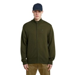 Блуза G-Star Premium Core full zip sweater - Green (Asfalt) блуза,мъжки,пуловери,g,star,premium,core,full,zip,sweater,green,(asfalt)