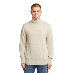Блуза G-Star Premium Core Turtle sweater - Beige (Whitebait) блуза,мъжки,пуловери,g,star,premium,core,turtle,sweater,beige,(whitebait)