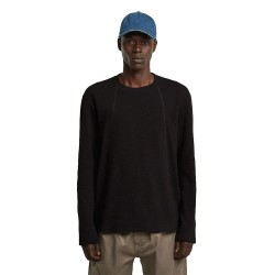 Тениска G-Star Tweeter A Line long sleeve T-shirt - Black (Dark Black) тениска,мъжки,тениски,дамски,тениски,g,star,tweeter,a,line,long,sleeve,t,shirt,black,(dark,black)