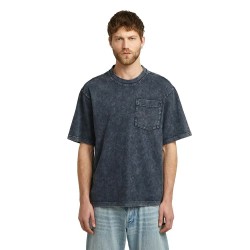 Тениска G-Star Washed Pocket short sleeve T-shirt - Grey (Salute Smokey GD) тениска,мъжки,тениски,g,star,washed,pocket,short,sleeve,t,shirt,grey,(salute,smokey,gd)