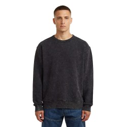 Блуза G-Star Washed sweatshirt - Grey (Dark Black Smokey GD) блуза,мъжки,пуловери,g,star,washed,sweatshirt,grey,(dark,black,smokey,gd)