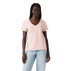 Тениска Levi´s ® Perfect short sleeve v neck T-shirt - Pink (Pink) тениска,мъжки,тениски,дамски,тениски,levi´s,®,perfect,short,sleeve,v,neck,t,shirt,pink,(pink)