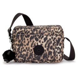 чанти,за,през,рамо,kipling,abanu,m,4l,crossbody,wild,leopard,(brown)