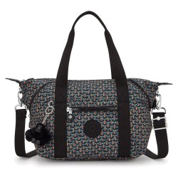 чанта,всички,чанти,kipling,art,mini,10l,tote,bag,geo,feather,(grey)