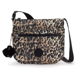 чанта,всички,чанти,kipling,arto,6l,bag,wild,leopard,(brown)