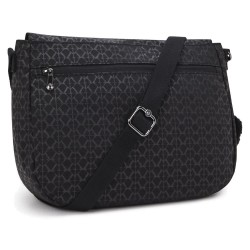 чанта,всички,чанти,kipling,earthbeat,m,bag,signature,emb,(black)