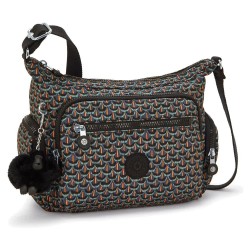 чанта,всички,чанти,kipling,gabbie,s,7l,bag,geo,feather,(black)