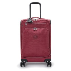 куфари,kipling,new,youri,spin,s,33l,trolley,bag,lounge,wine,(red)
