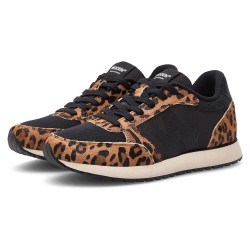 Маратонки Woden Ronja Cowhair trainers - Black (Leopard / Black) маратонки,мъжки,маратонки,дамски,маратонки,woden,ronja,cowhair,trainers,black,(leopard,black)